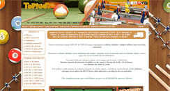 Desktop Screenshot of billares-futbolines.com